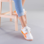 Pantofi sport dama Vals alb cu portocaliu, 4 - Kalapod.net